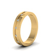 Load image into Gallery viewer, 7 MM Flat Diamond Mens Wedding Band
