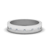 Load image into Gallery viewer, 7 MM Flat Diamond Mens Wedding Band