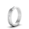 Load image into Gallery viewer, 7 MM Flat Diamond Mens Wedding Band