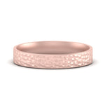 Load image into Gallery viewer, 7mm-hammered-finish-mens-wedding-band-in-rose-gold-fdm10520b1-7.00mm-nl-rg
