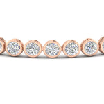 Load image into Gallery viewer, 8.70 Carat Diamond Bezel Set Tennis Bracelet
