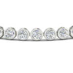 Load image into Gallery viewer, 8.70 Carat Diamond Bezel Set Tennis Bracelet
