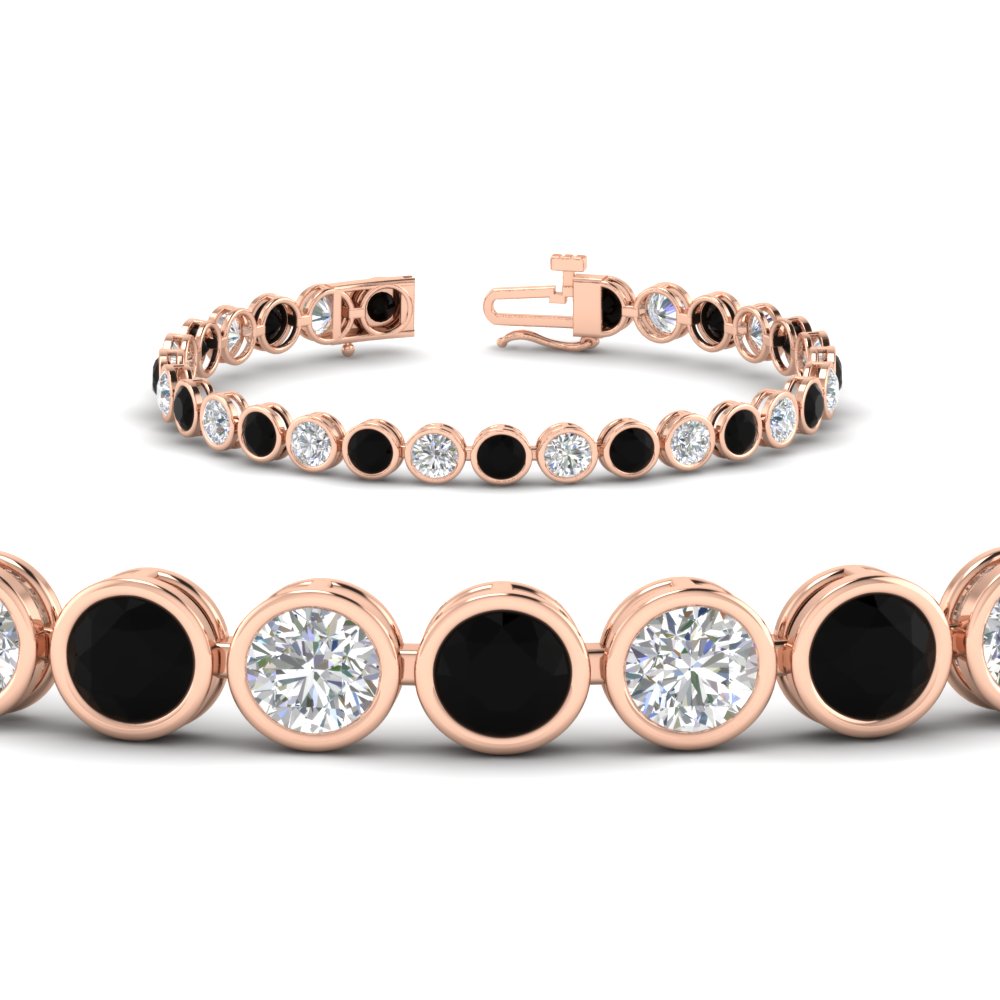 8-70-carat-diamond-bezel-set-tennis-bracelet