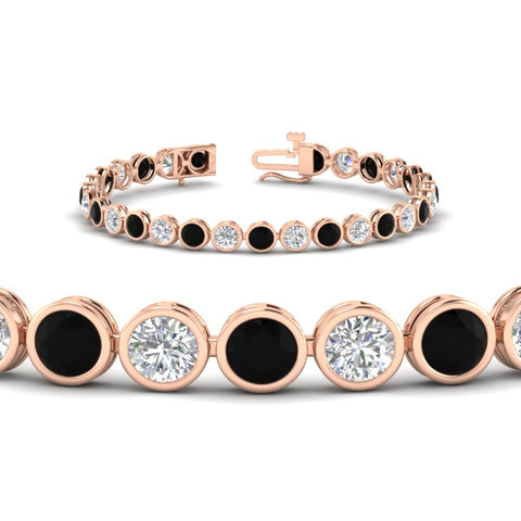 8-70-carat-diamond-bezel-set-tennis-bracelet