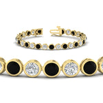 Load image into Gallery viewer, 8.70 Carat Diamond Bezel Set Tennis Bracelet
