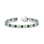 Load image into Gallery viewer, 8.70 Carat Diamond Bezel Set Tennis Bracelet
