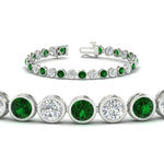 Load image into Gallery viewer, 8.70 Carat Diamond Bezel Set Tennis Bracelet
