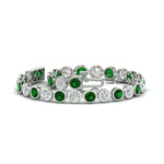 Load image into Gallery viewer, 8.70 Carat Diamond Bezel Set Tennis Bracelet
