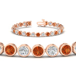 Load image into Gallery viewer, 8.70 Carat Diamond Bezel Set Tennis Bracelet
