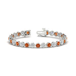 Load image into Gallery viewer, 8.70 Carat Diamond Bezel Set Tennis Bracelet
