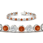 Load image into Gallery viewer, 8.70 Carat Diamond Bezel Set Tennis Bracelet
