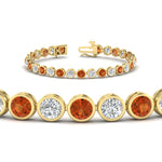 Load image into Gallery viewer, 8.70 Carat Diamond Bezel Set Tennis Bracelet
