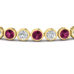 Load image into Gallery viewer, 8.70 Carat Diamond Bezel Set Tennis Bracelet
