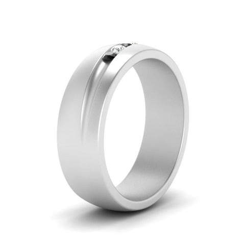 Classic 5 Stone Mens Engagement Ring