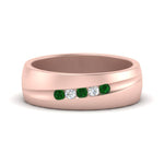 Load image into Gallery viewer, Classic 5 Stone Mens Engagement Ring
