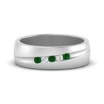 Load image into Gallery viewer, Classic 5 Stone Mens Engagement Ring
