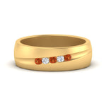 Load image into Gallery viewer, Classic 5 Stone Mens Engagement Ring
