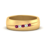 Load image into Gallery viewer, Classic 5 Stone Mens Engagement Ring
