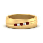 Load image into Gallery viewer, Classic 5 Stone Mens Engagement Ring
