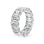 Load image into Gallery viewer, 8 Carat Diamond Emerald Cut Eternity Band
