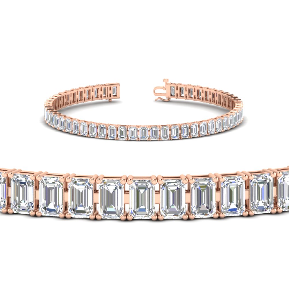 8-carat-emerald-cut-tennis-diamond-bracelet