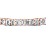 Load image into Gallery viewer, 8-carat-emerald-cut-tennis-diamond-bracelet