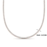 Load image into Gallery viewer, 8-carat-round-diamond-tennis-choker-necklace-in-FDNK11334-(0.05CT)ANGLE1-NL-RG