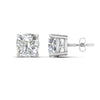 Load image into Gallery viewer, Cushion Diamond Basket Stud Earring