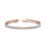 Load image into Gallery viewer, 8-ct-princess-cut-basket-tennis-bracelet
