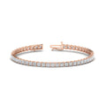 Thumbnail 2 - 8-ct-princess-cut-basket-tennis-bracelet