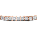Thumbnail 4 - 8-ct-princess-cut-basket-tennis-bracelet