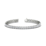 Load image into Gallery viewer, 8 Ct Oval Diamond Tennis Women Bracelet
