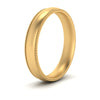 Load image into Gallery viewer, 4 mm Milgrain Comfort Fit Mens Wedding Band