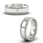 Load image into Gallery viewer, 5 mm Mens Band Double Milgrain
