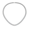 Load image into Gallery viewer, 8.50-ct-three-stone-triangle-style-diamond-necklace-in-FDNK11335-(0.03CT)-NL-wG