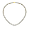 Load image into Gallery viewer, 8.50-ct-three-stone-triangle-style-diamond-necklace-in-FDNK11335-(0.03CT)-NL-YG