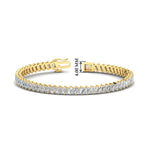 Load image into Gallery viewer, 8.70-carat-emerald-diagonal-tennis-bracelet-in-yellow-gold-fdbrc11518-8-70-ct-nl-yg-hw.jpg?v=1764931722
