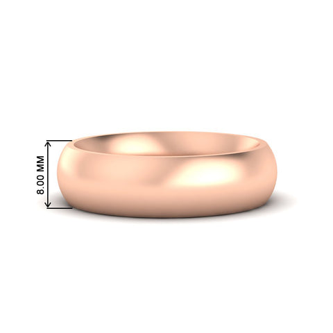 Minimalist Mens Wedding Band