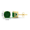 Load image into Gallery viewer, 9-carat-cushion-cut-emerald-basket-stud-earring-in-yellow-gold-fdear10411cugemgrangle2-9.00ct-nl-yg-hw.jpg