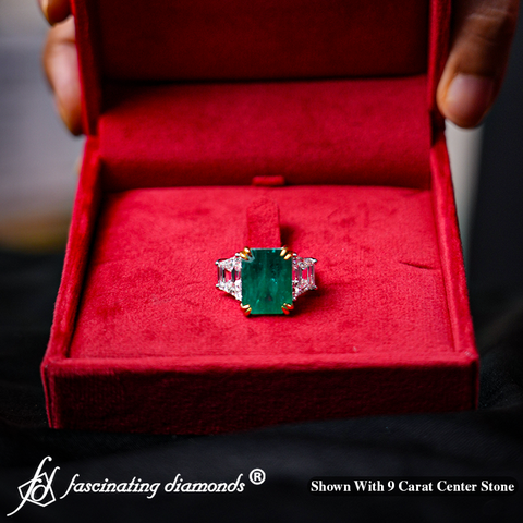 9-carat-green-emerald-three-stone-engagement-ring-with-trapezoid-side-stone-in-white-gold-fdenr7981-5