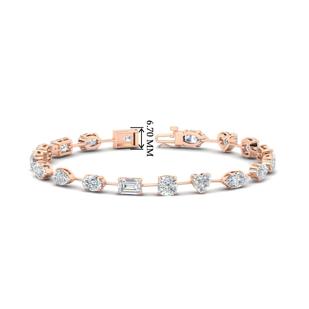 9-carat-multi-shape-diamond-tennis-bracelet-in-rose-gold-fdbrc11544-nl-rg-hw