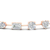Load image into Gallery viewer, 9-carat-multi-shape-diamond-tennis-bracelet-in-rose-gold-fdbrc11544angle5-nl-rg