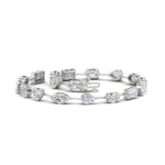 Load image into Gallery viewer, 9-carat-multi-shape-diamond-tennis-bracelet-in-white-gold-fdbrc11544angle4-nl-wg
