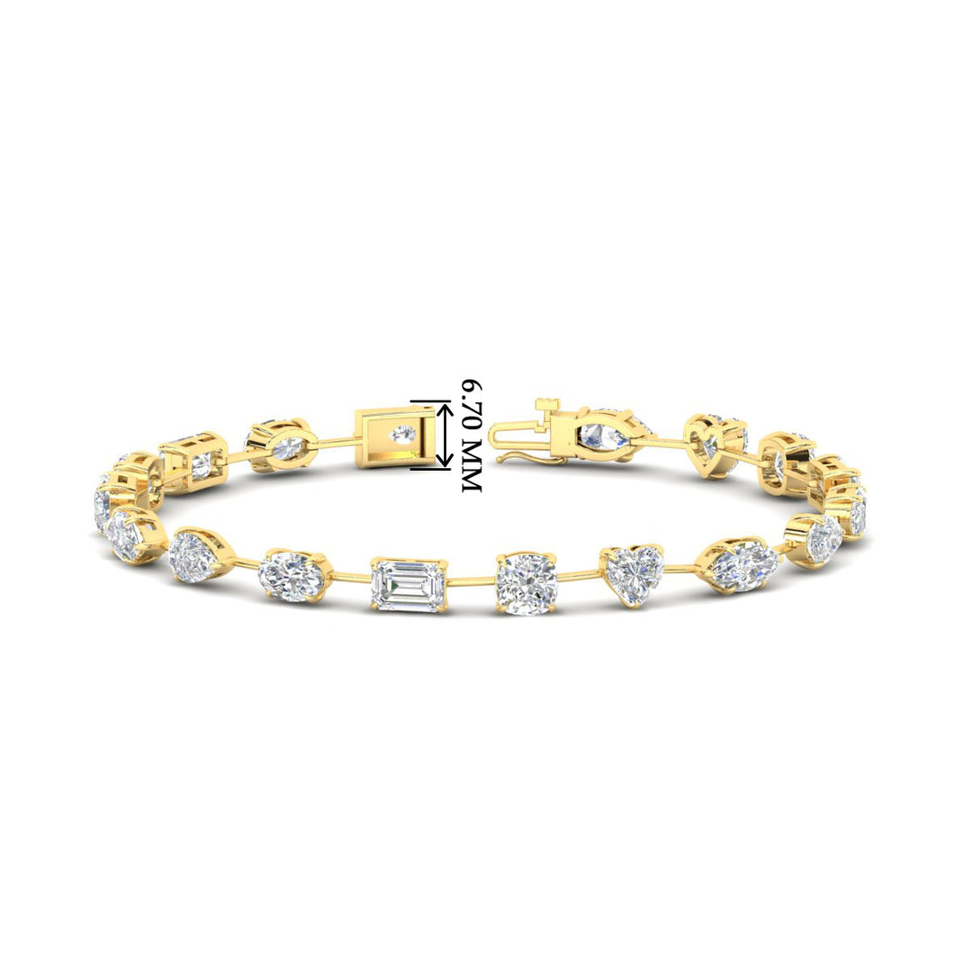 9-carat-multi-shape-diamond-tennis-bracelet-in-yellow-gold-fdbrc11544-nl-yg-hw