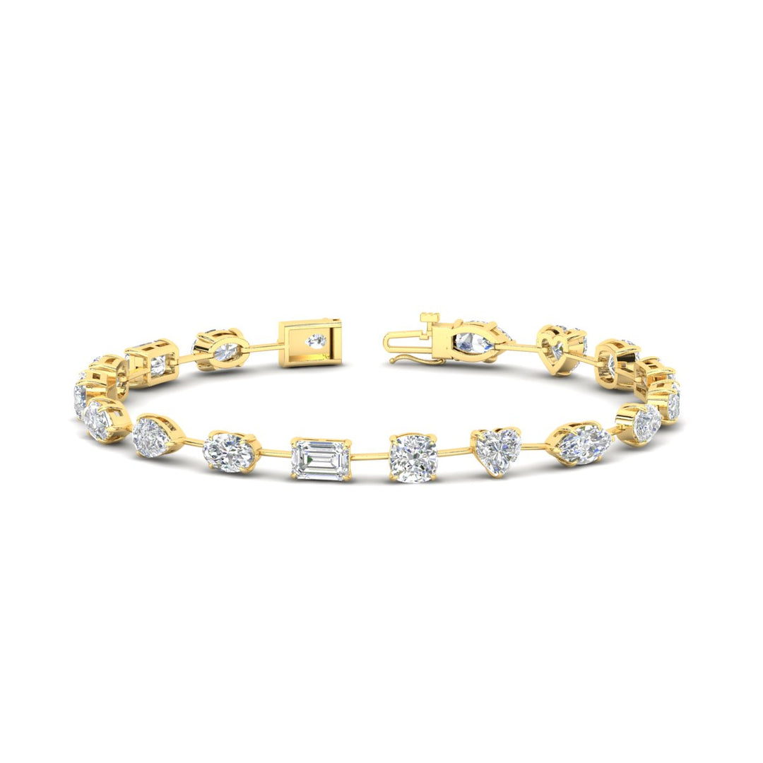 9-carat-multi-shape-diamond-tennis-bracelet-in-yellow-gold-fdbrc11544-nl-yg