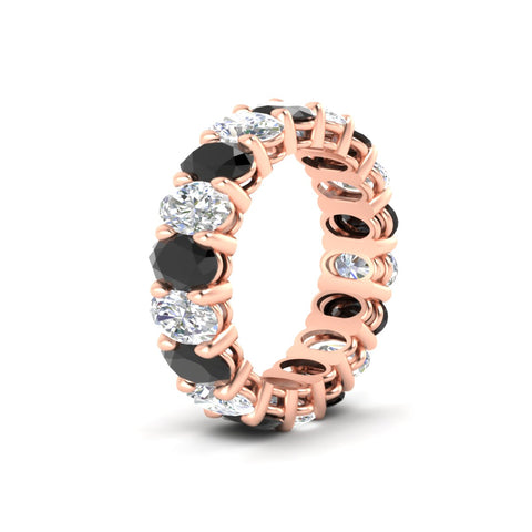 9-carat-oval-diamond-luxury-eternity-ring-with-black-diamond-in-rose-gold-fdewb8324ovgblackangle2-6.00x4.00mm-nl-rg