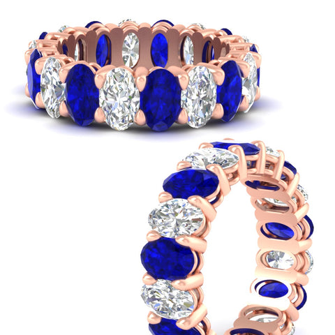 9-carat-oval-diamond-luxury-eternity-ring-with-blue-sapphire-in-rose-gold-fdewb8324ovgsablangle3-6.00x4.00mm-nl-rg