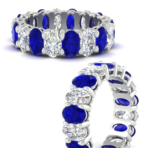 9-carat-oval-diamond-luxury-eternity-ring-with-blue-sapphire-in-white-gold-fdewb8324ovgsablangle3-6.00x4.00mm-nl-wg