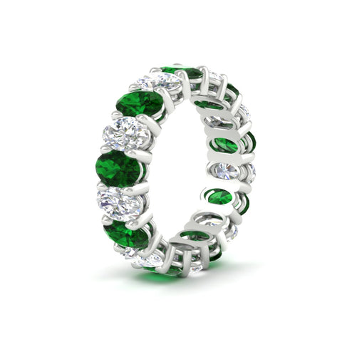 9-carat-oval-diamond-luxury-eternity-ring-with-emerald-in-white-gold-fdewb8324ovgemgrangle2-6.00x4.00mm-nl-wg
