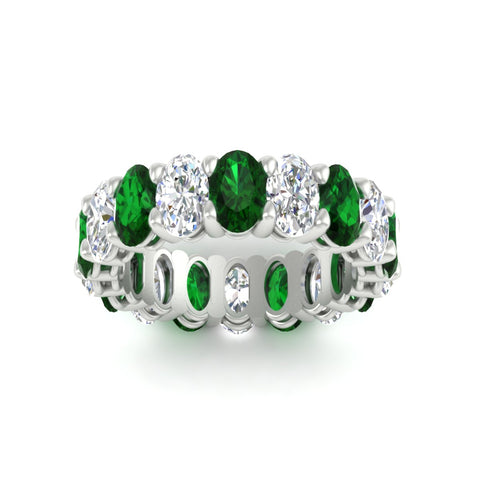 9-carat-oval-diamond-luxury-eternity-ring-with-emerald-in-white-gold-fdewb8324ovgemgrangle5-6.00x4.00mm-nl-wg